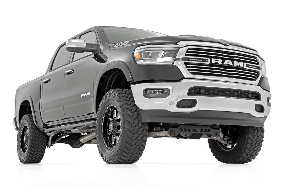 Doppeltes 6-Zoll-LED-Kühlergrill-Set | Schwarz, schlanke Ausführung | RAM 1500 2WD/4WD (2019–2024) — Bild 2