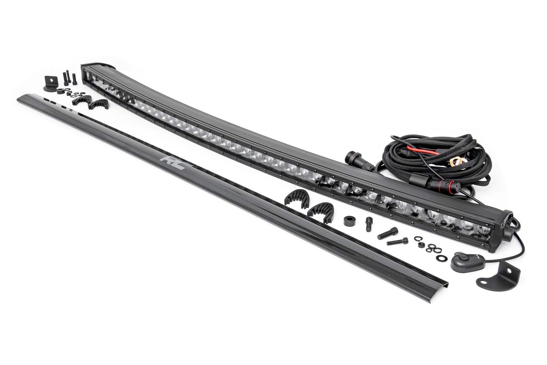 40-Zoll-LED-Lichtleiste der Black Series | Gebogen | Einreihig