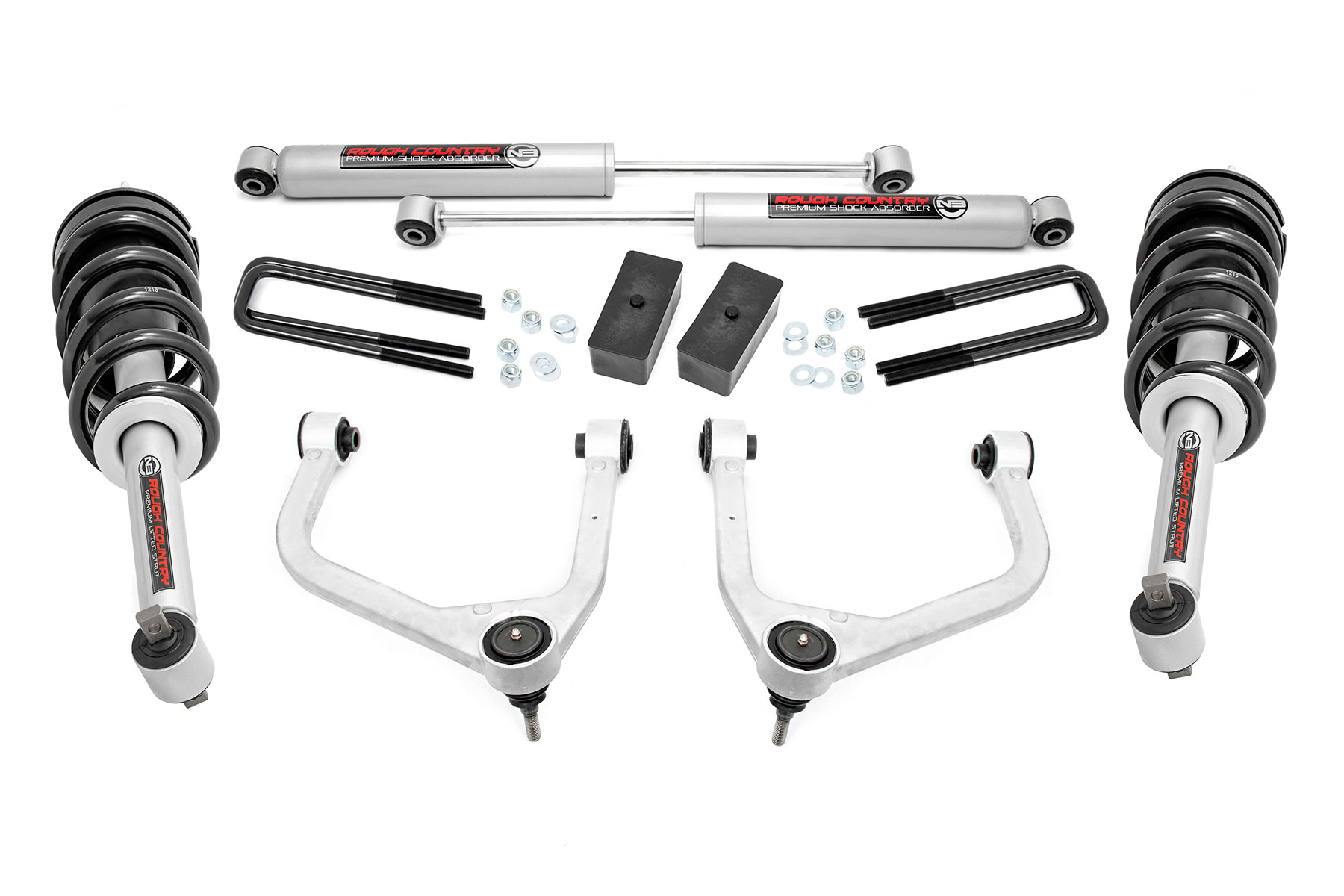 3,5-Zoll-Lift Kit | N3-Federbeine | GMC Sierra 1500 2WD/4WD (2019–2024)