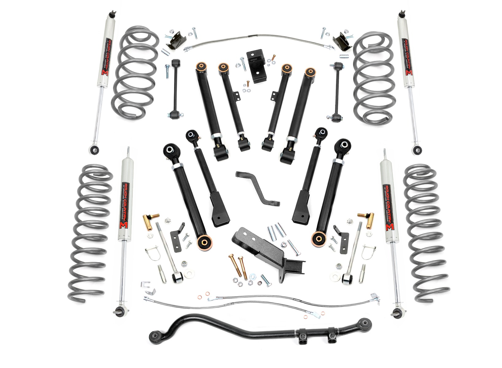 4-Zoll-Lift Kit | X-Serie | M1 | Jeep Wrangler TJ (97–06)/Wrangler Unlimited (04–06)