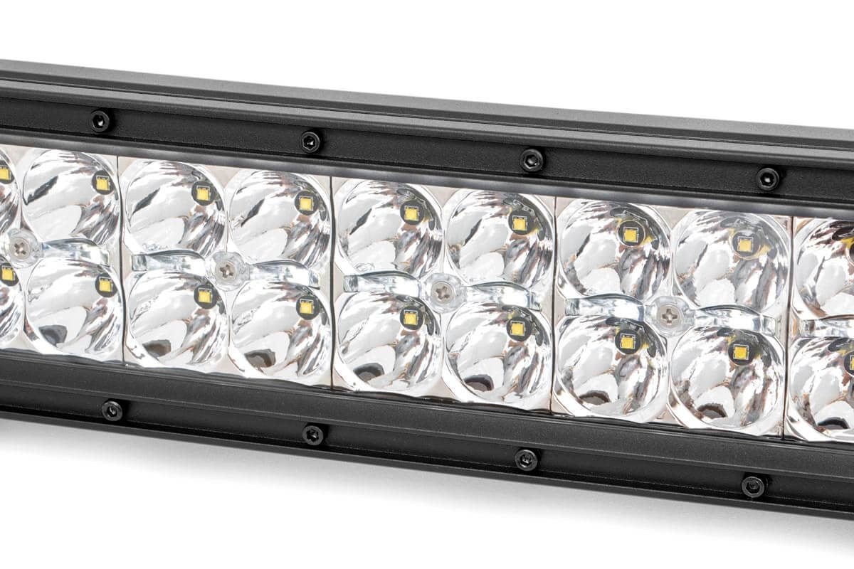 30 Inch Chrome Series LED Light Bar | Curved | Dual Row | Cool White DRL — Bild 4