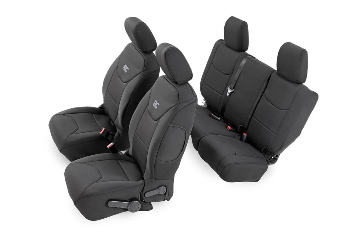 Sitzbezüge | Vorne und hinten | Jeep Wrangler Unlimited 2WD/4WD (2008–2010)