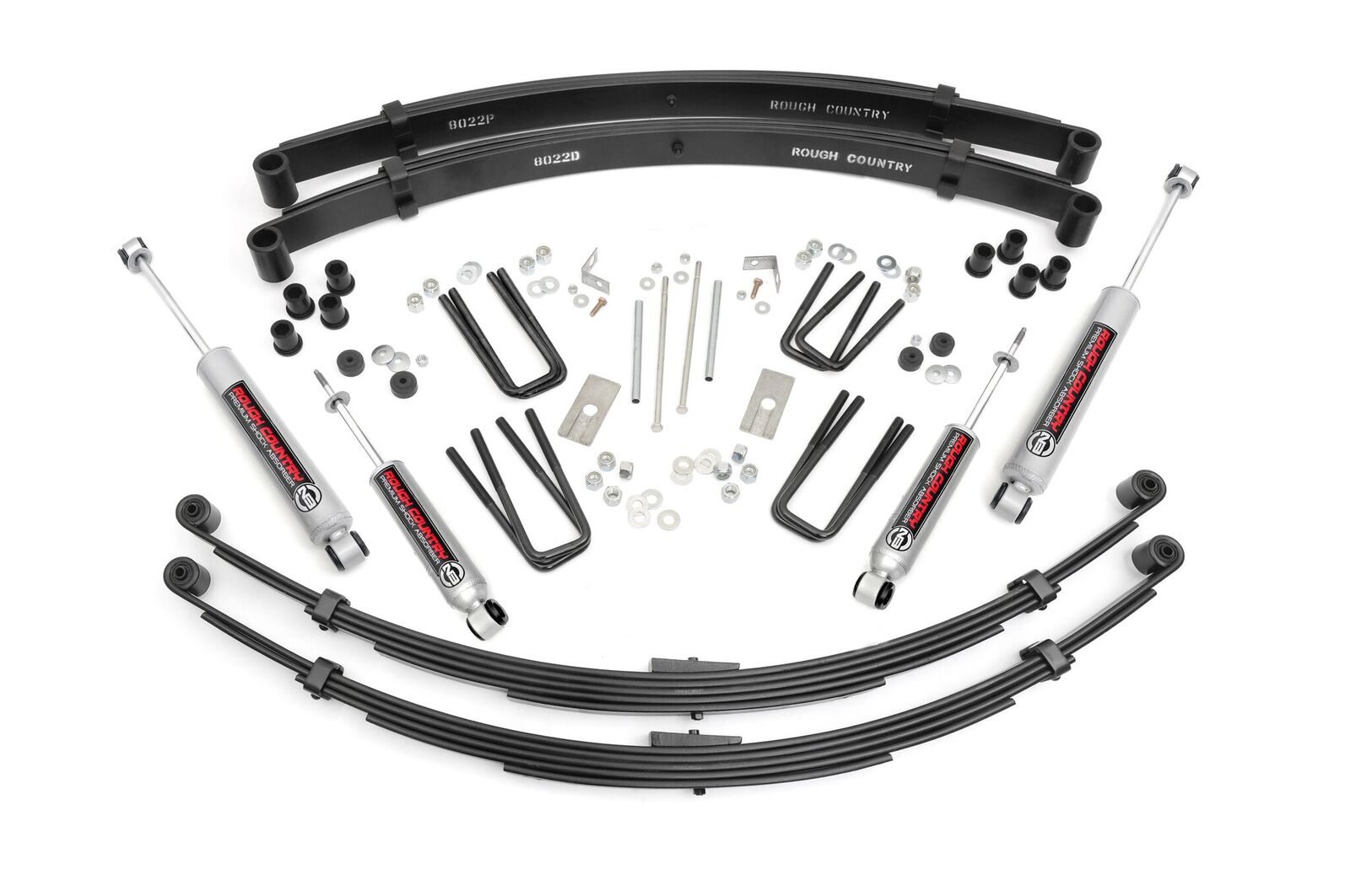 3-Zoll-Lift Kit | Hinterradfedern | Toyota Pickup 4WD (1984–1985)