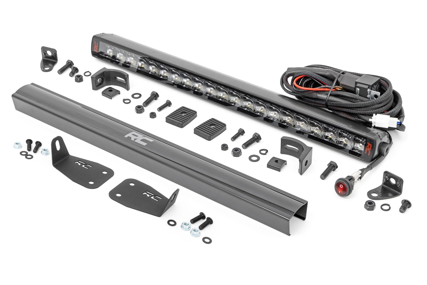 LED-Beleuchtungsset | Stoßstangenmontage | 20" Spectrum einreihig | Ford Bronco Sport (21–26)