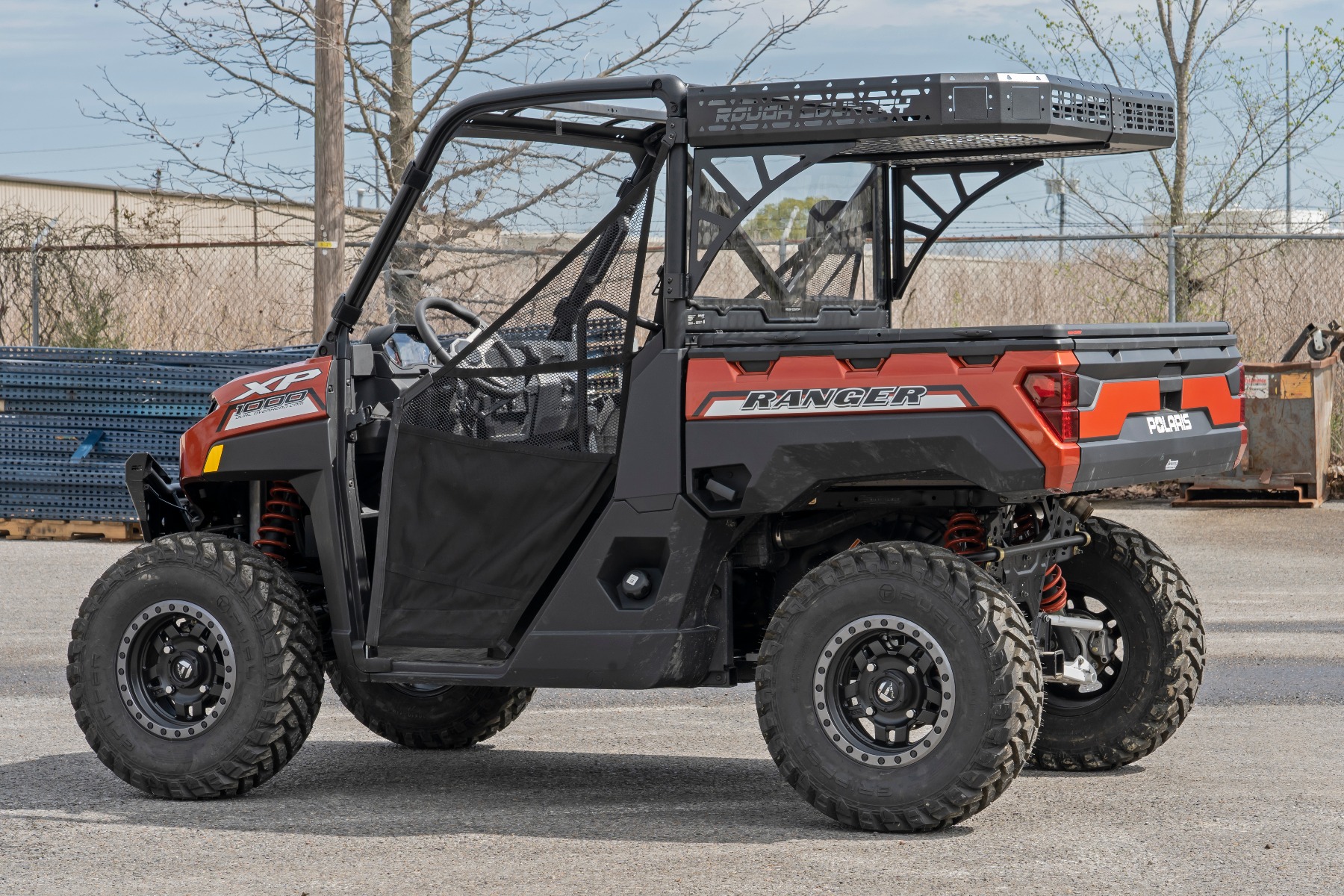 Gepäckträger | Dual 2 Zoll Schwarze LED-Paare | Unterputzmontage | Polaris Ranger XP 1000 — Bild 6