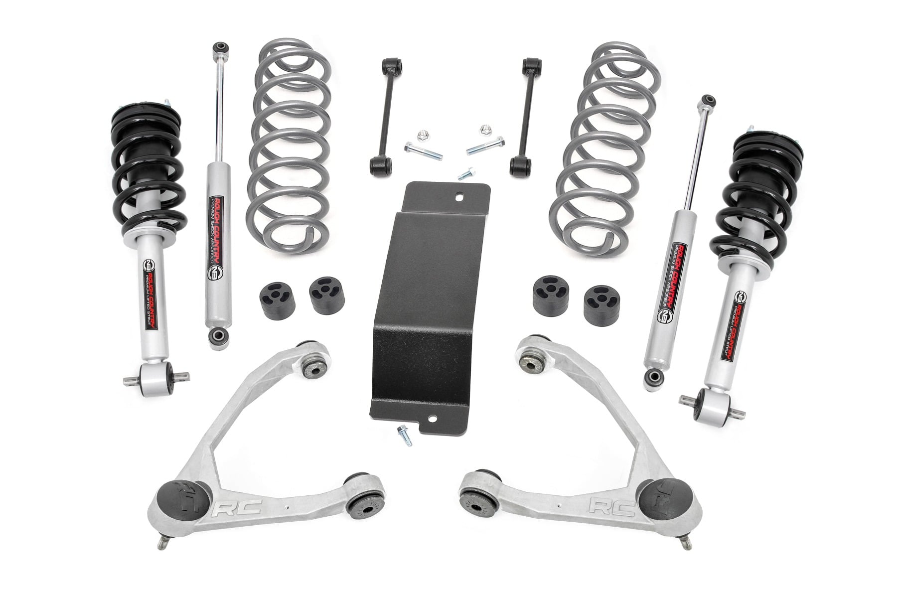 3,5-Zoll-Lift Kit | N3-Federbeine | Geschmiedete obere Querlenker | Chevy/GMC SUV 1500 (07–20) — Bild 5