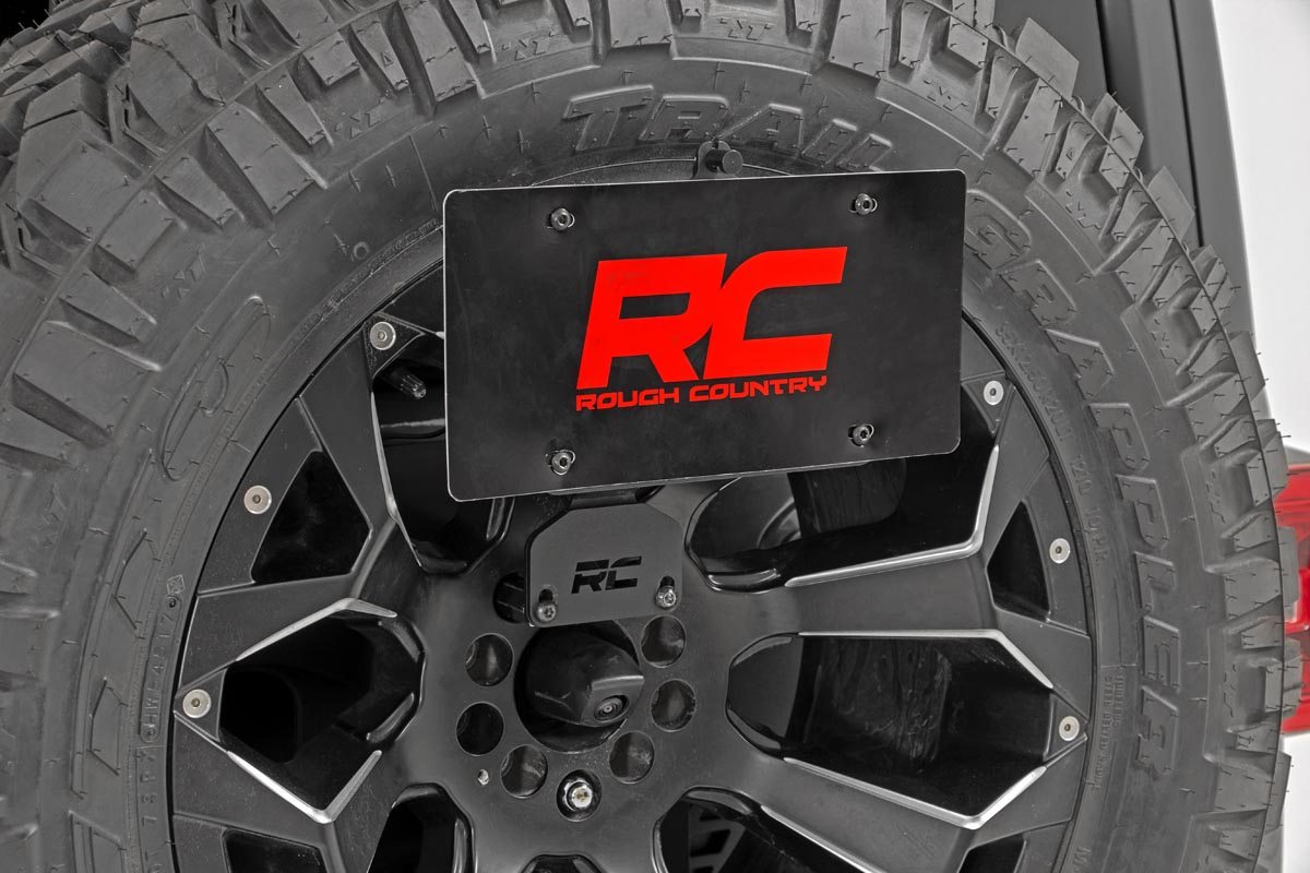 Halterung zur Versetzung des Nummernschilds | Jeep Wrangler JL (18–26)/Wrangler Unlimited (18–26)