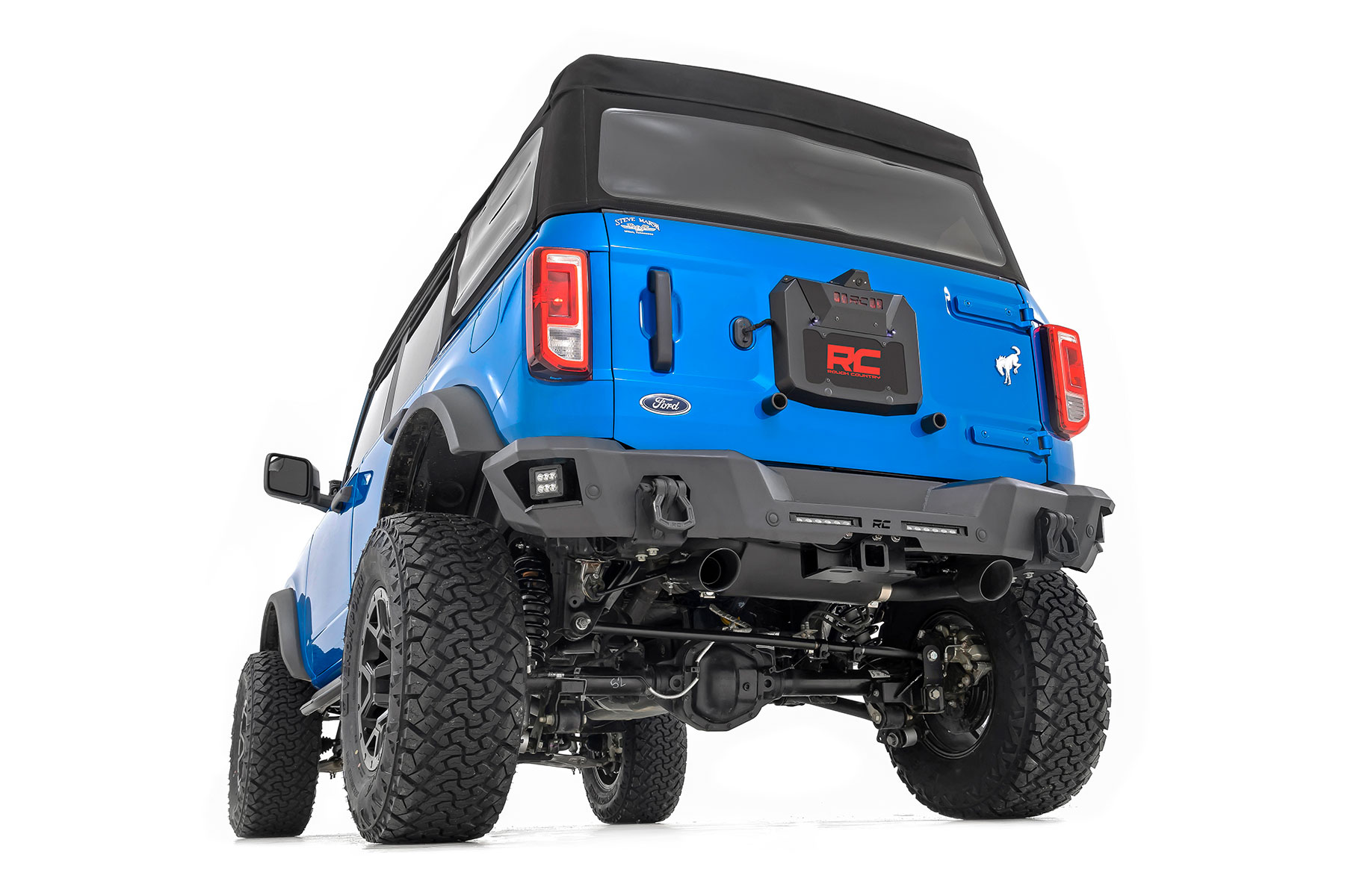 Performance-Auspuff | Doppelte Endrohre | Ford Bronco 4WD (2021–2026) — Bild 4