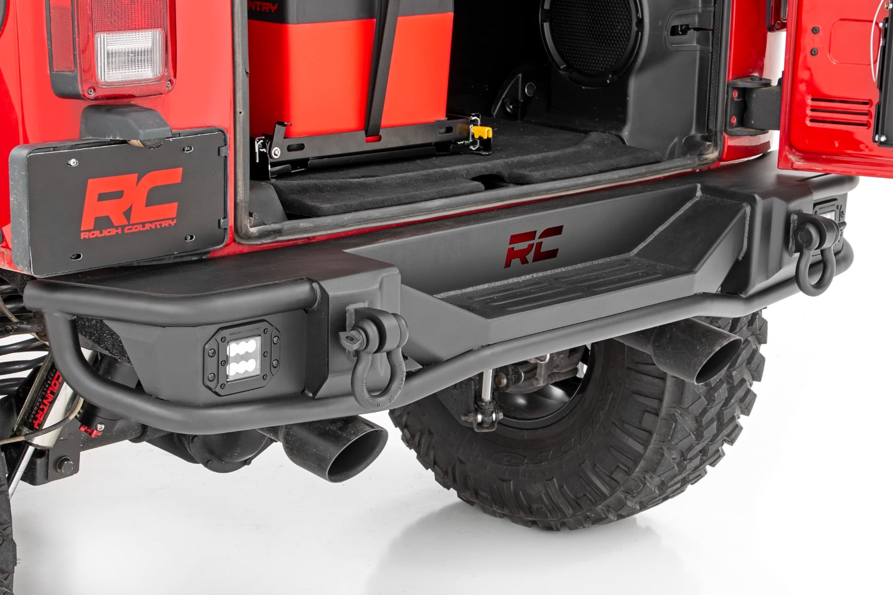 Heckstoßstange | Rohrkonstruktion | Jeep Wrangler JK/Wrangler Unlimited (2007–2018)
