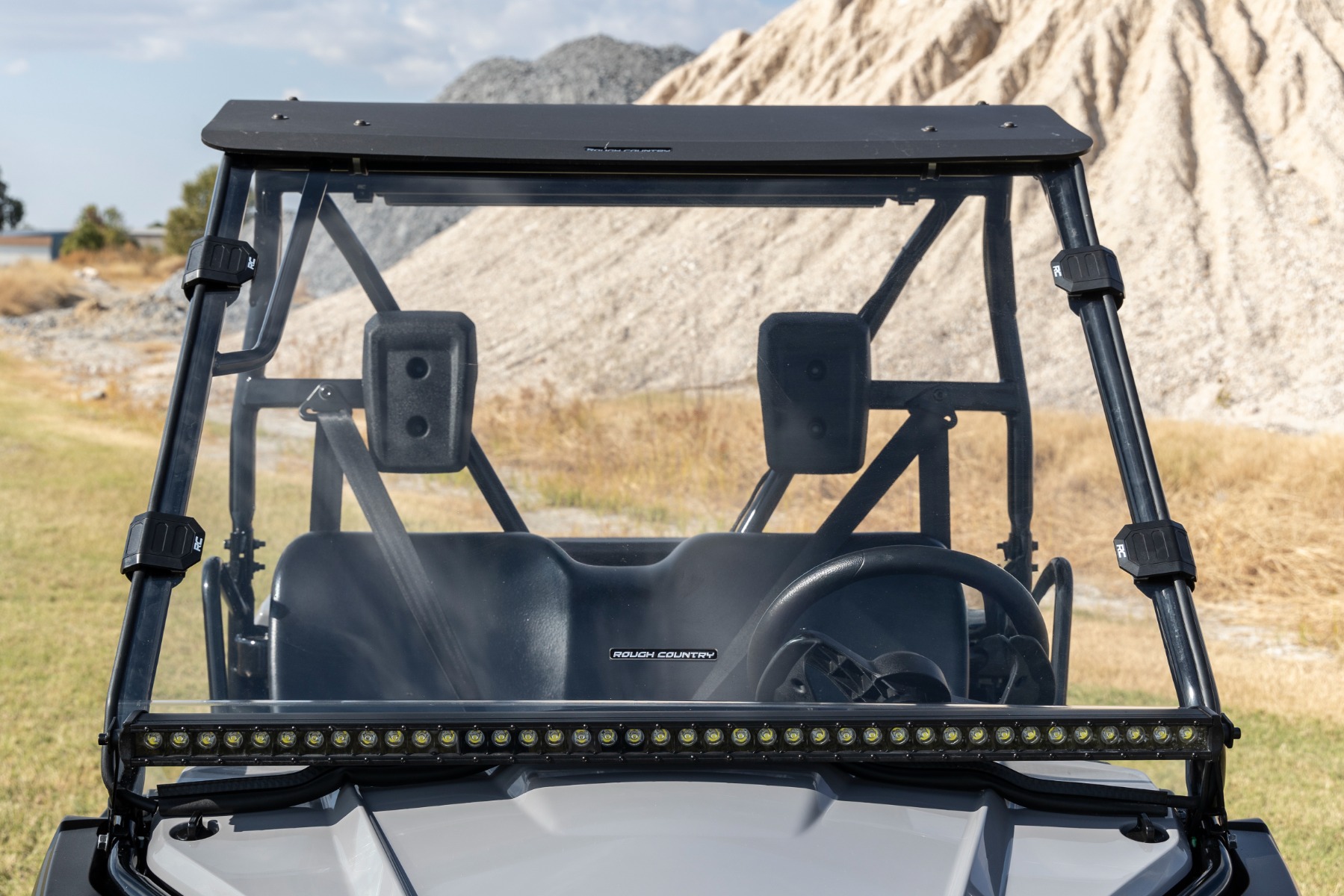 Full Windshield | Scratch Resistant | Honda Pioneer 520 — Bild 6