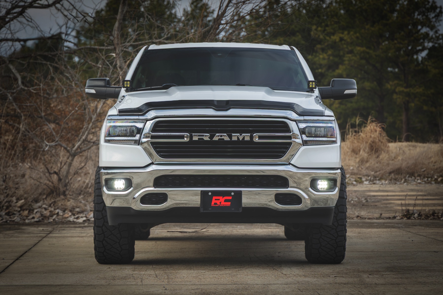 LED-Nebelscheinwerfer-Set | 3,5 Zoll, rund, Black Series | Gelbe Tagfahrleuchten | RAM 1500 (2019–2024) — Bild 4