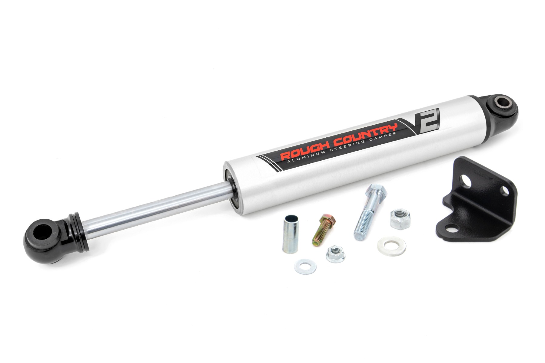 V2-Lenkungsstabilisator | Versetzungshalterung | Jeep Wrangler JK/Wrangler Unlimited (07–18)