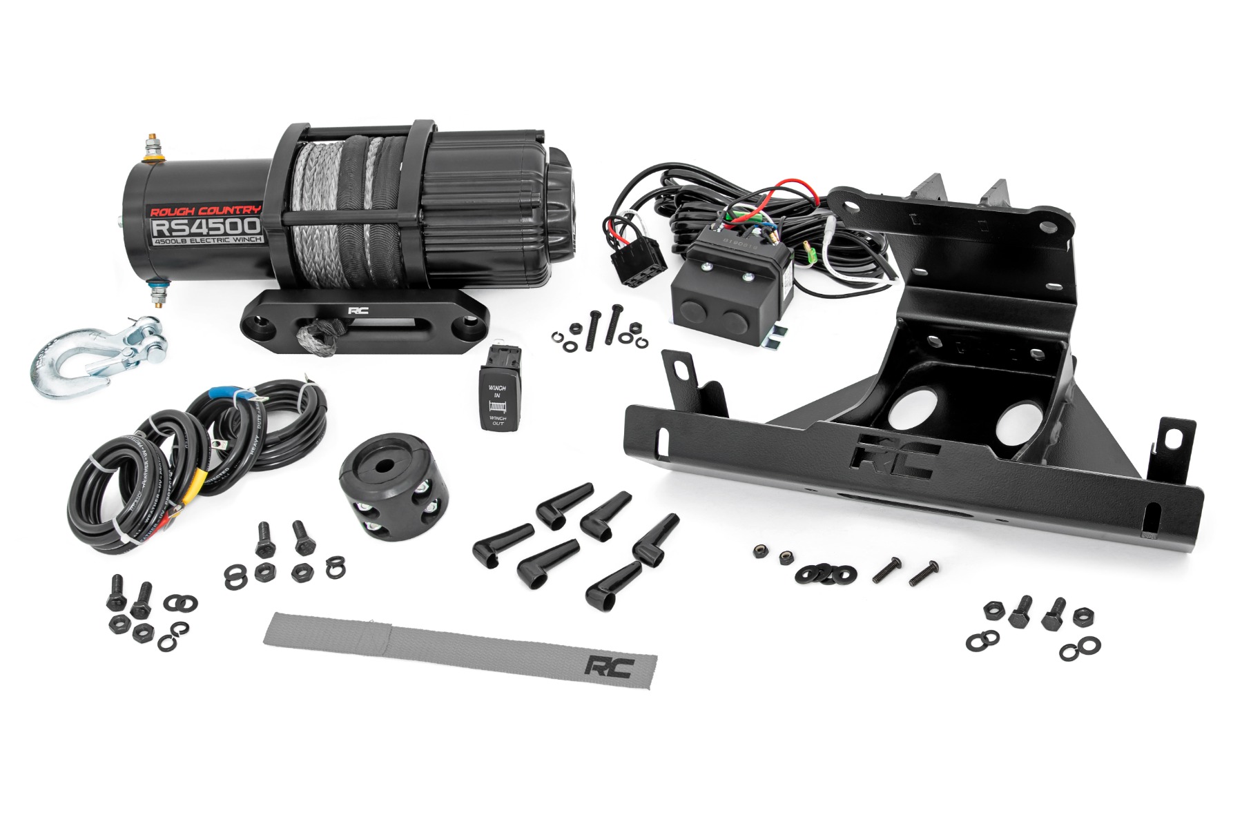 Seilwinde-Halterung | RS4500S | Can-Am Maverick X3