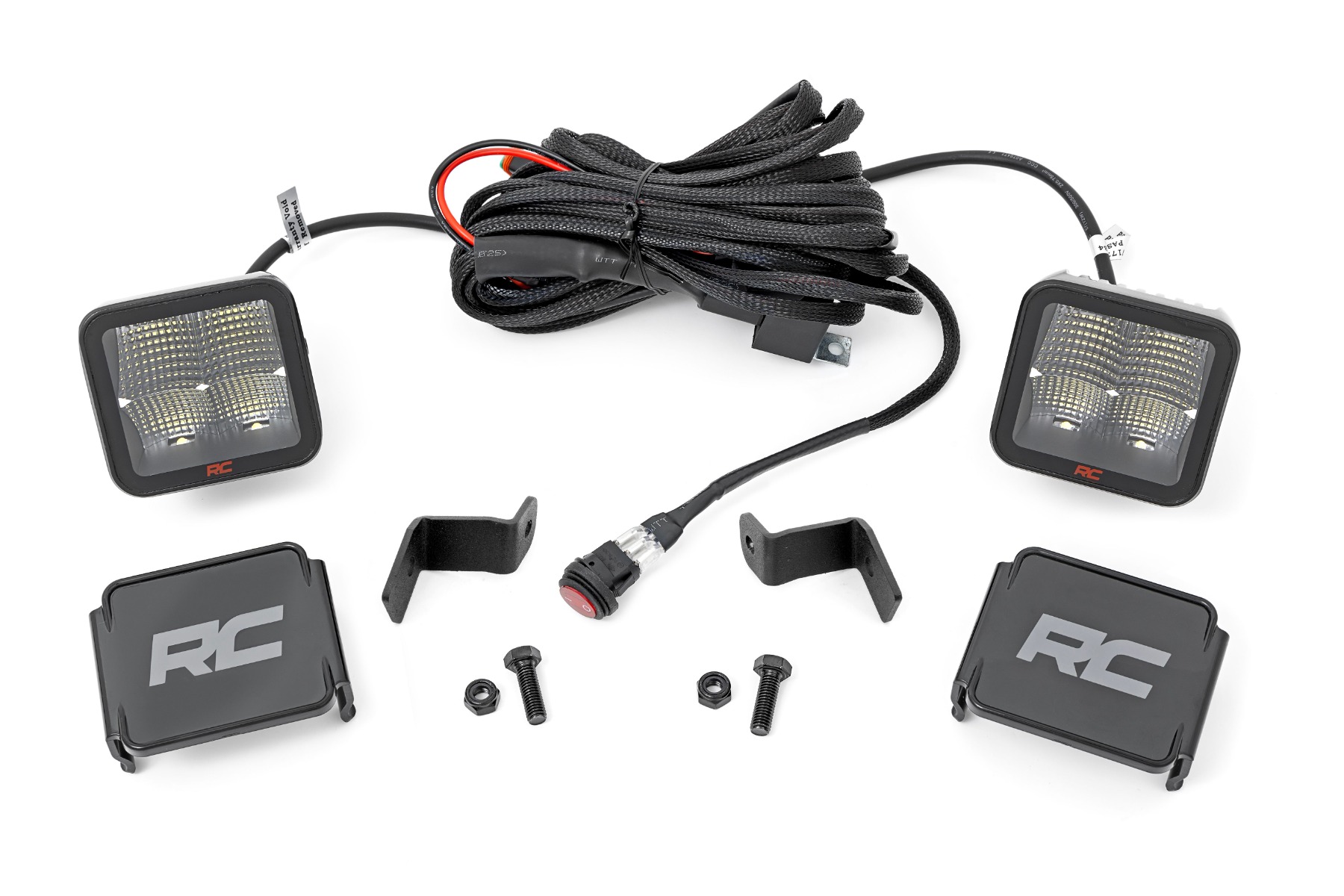 LED-Beleuchtungsset | Grabenmontage | 2" Spectrum-Paar | Spot | Ford F-150 (15–26)/F-150 Lightning (22–26)
