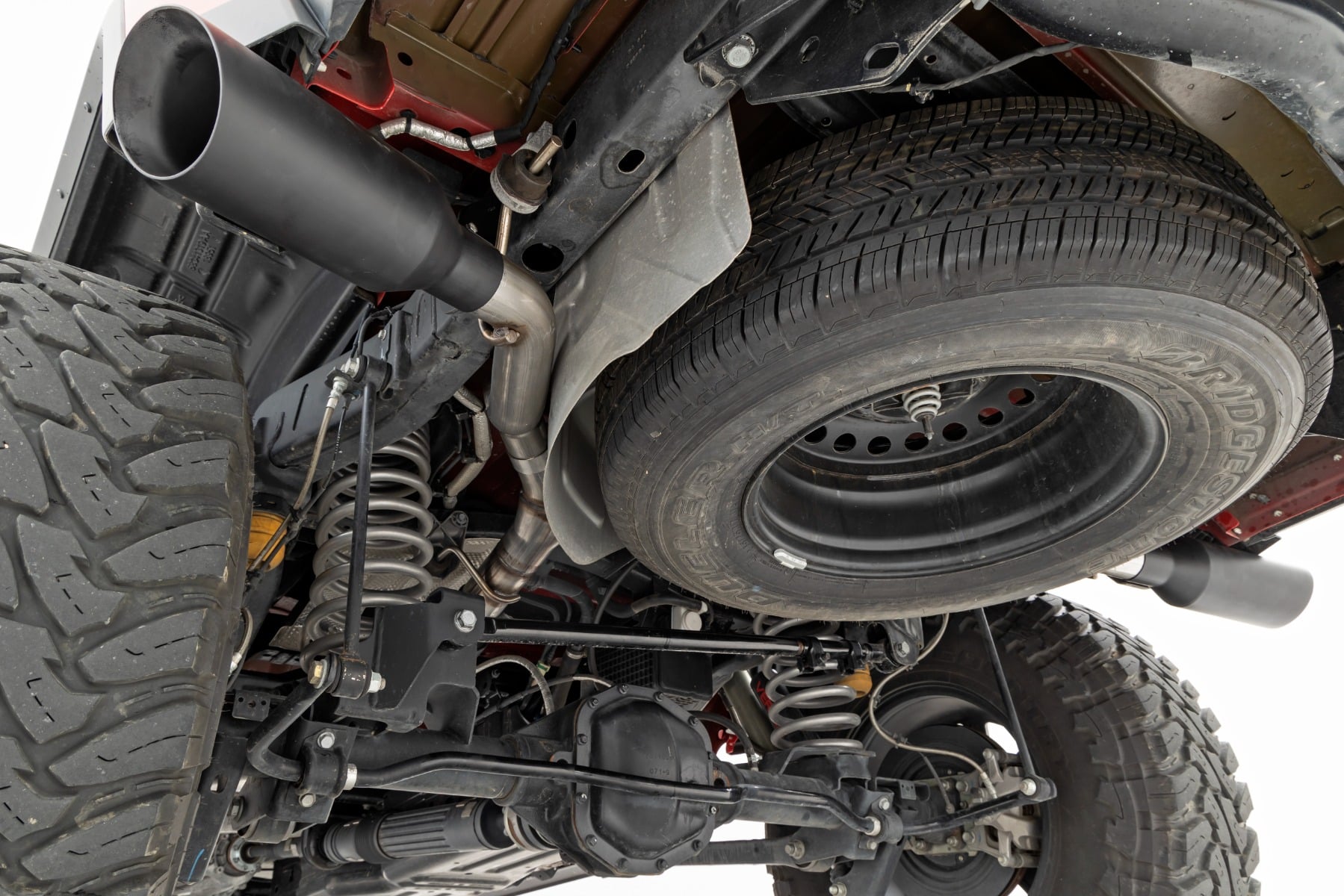 Hochleistungs-Cat-Back-Auspuff | Edelstahl | 3,6 l | Jeep Gladiator JT (20–26) — Bild 4