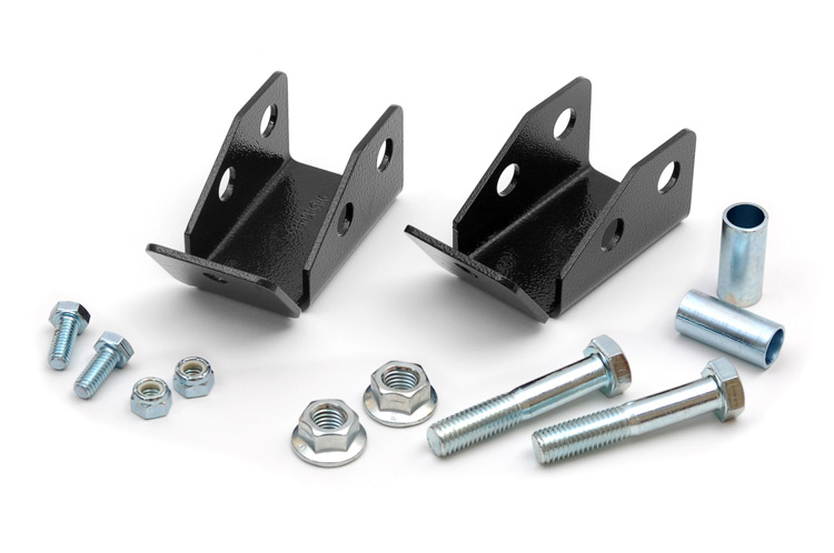 Stoßdämpfer-Versetzungshalterungen | Hinten | Jeep Wrangler TJ (97–06)/Wrangler Unlimited (04–06)