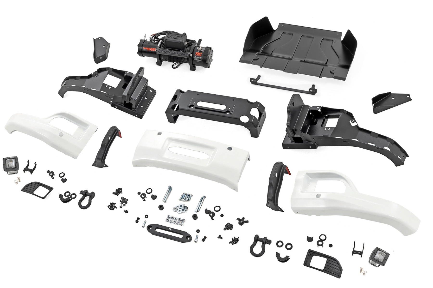 Front FXS Bumper | 12000S | GAZ Summit White | Chevy Silverado 1500 (23-26) — Bild 6