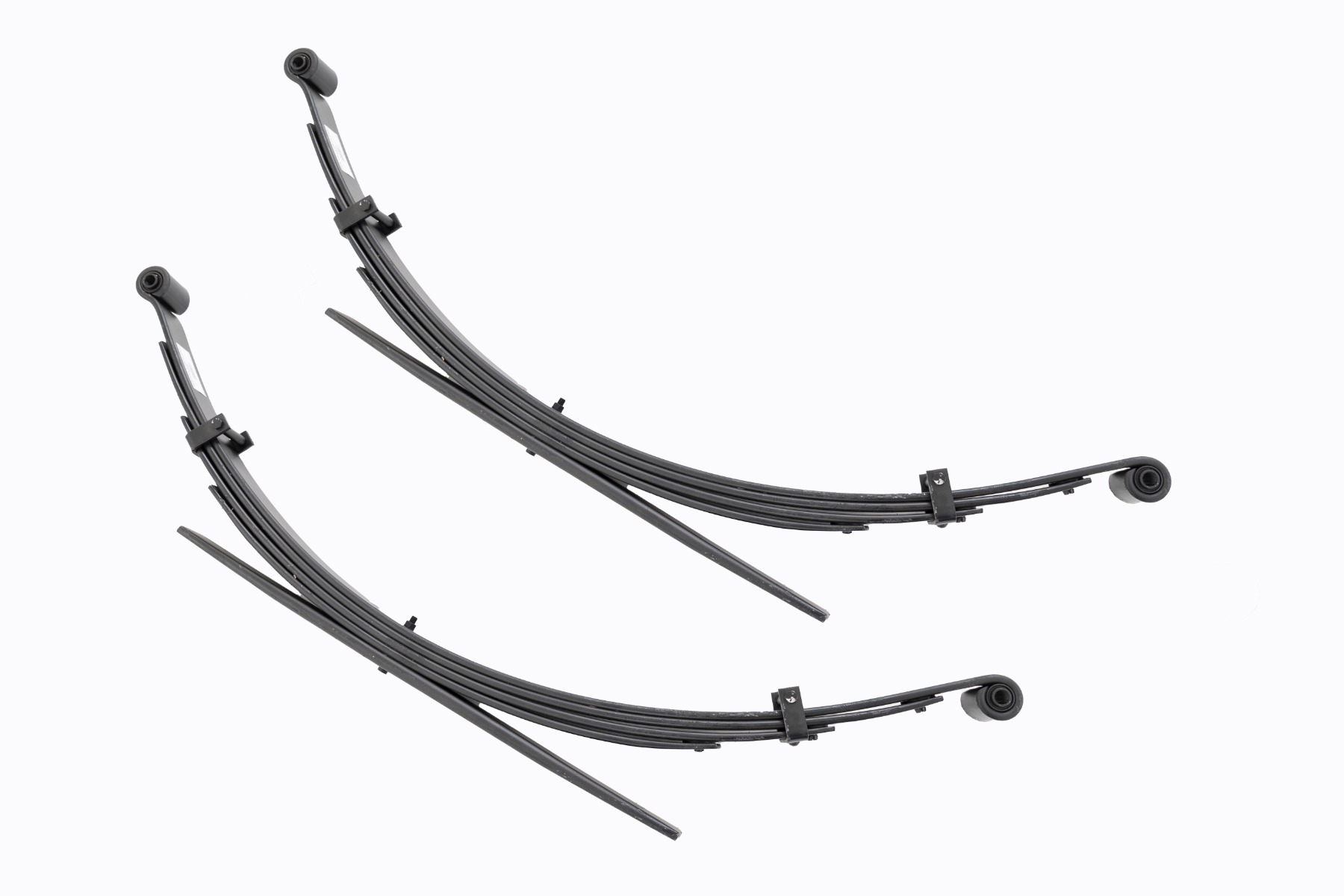 Hintere Blattfedern | 4" Höherlegung | Paar | Dodge/Plymouth Trailduster (74–81)/W100 Truck (70–89)