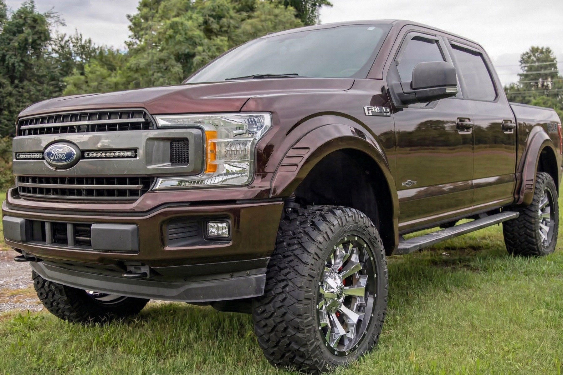 SF1 Kotflügelverbreiterungen | E2 Magma Red | Ford F-150 2WD/4WD (2018–2020) — Bild 6