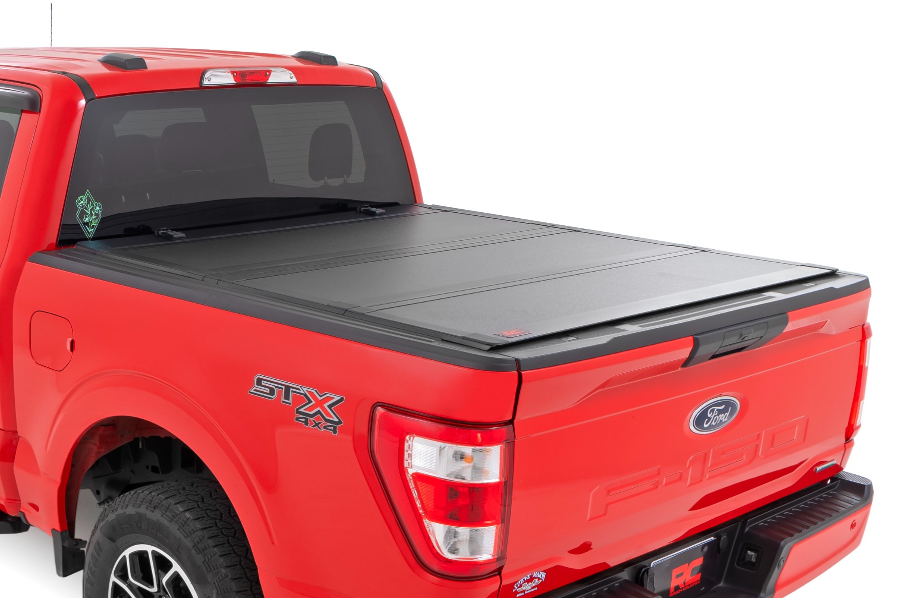 Stabile, dreifach faltbare, hochklappbare Ladeflächenabdeckung | 6'7 Zoll Ladefläche | Ford F-150 2WD/4WD (2015–2020)