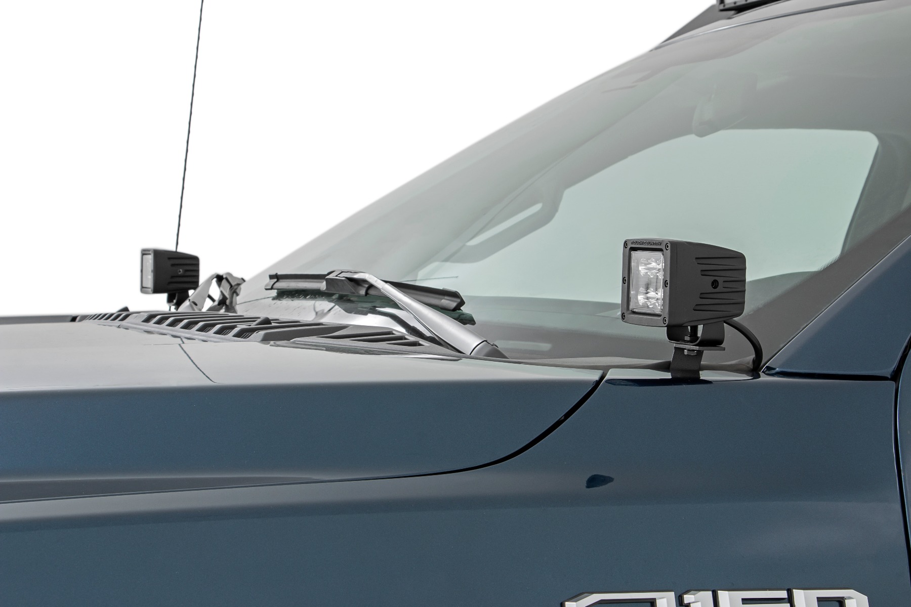 LED-Beleuchtungsset | Befestigung am Graben | 2" Schwarz, Paar | Flutlicht | Ford F-150 (15–26)/F-150 Lightning (22–26) — Bild 3