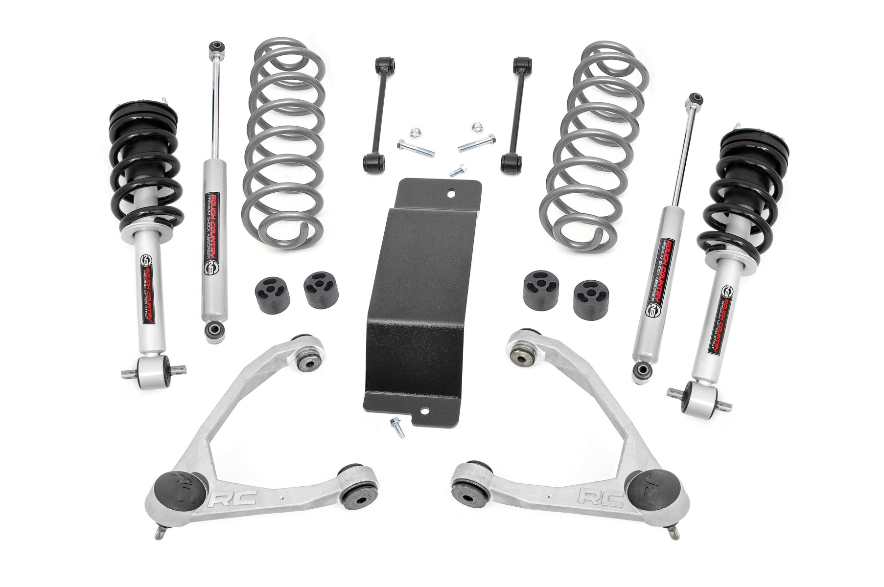 3,5-Zoll-Lift Kit | N3-Federbeine | Geschmiedete obere Querlenker | Chevy/GMC SUV 1500 (07–20) — Bild 1