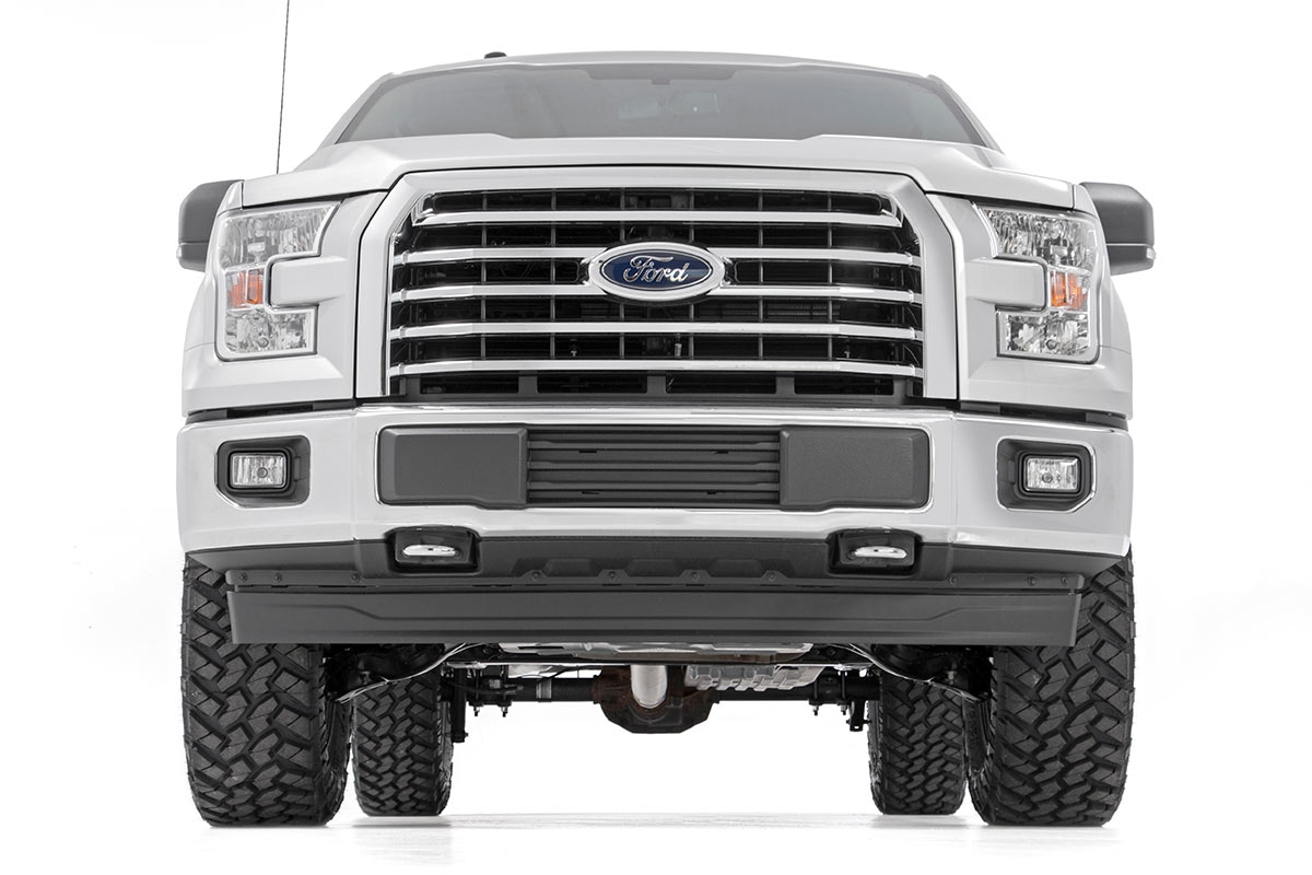 3-Zoll-Lift Kit | M1-Federbeine | Ford F-150 4WD (2014–2020) | Rote Ausführung — Bild 3