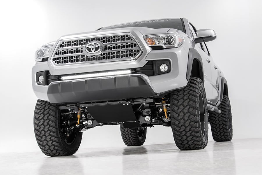 LED-Beleuchtungsset | Montage am unteren Kühlergrill | 30 Zoll Schwarz, einreihig | Weiße Tagfahrleuchten | Toyota Tacoma (16–23) — Bild 5