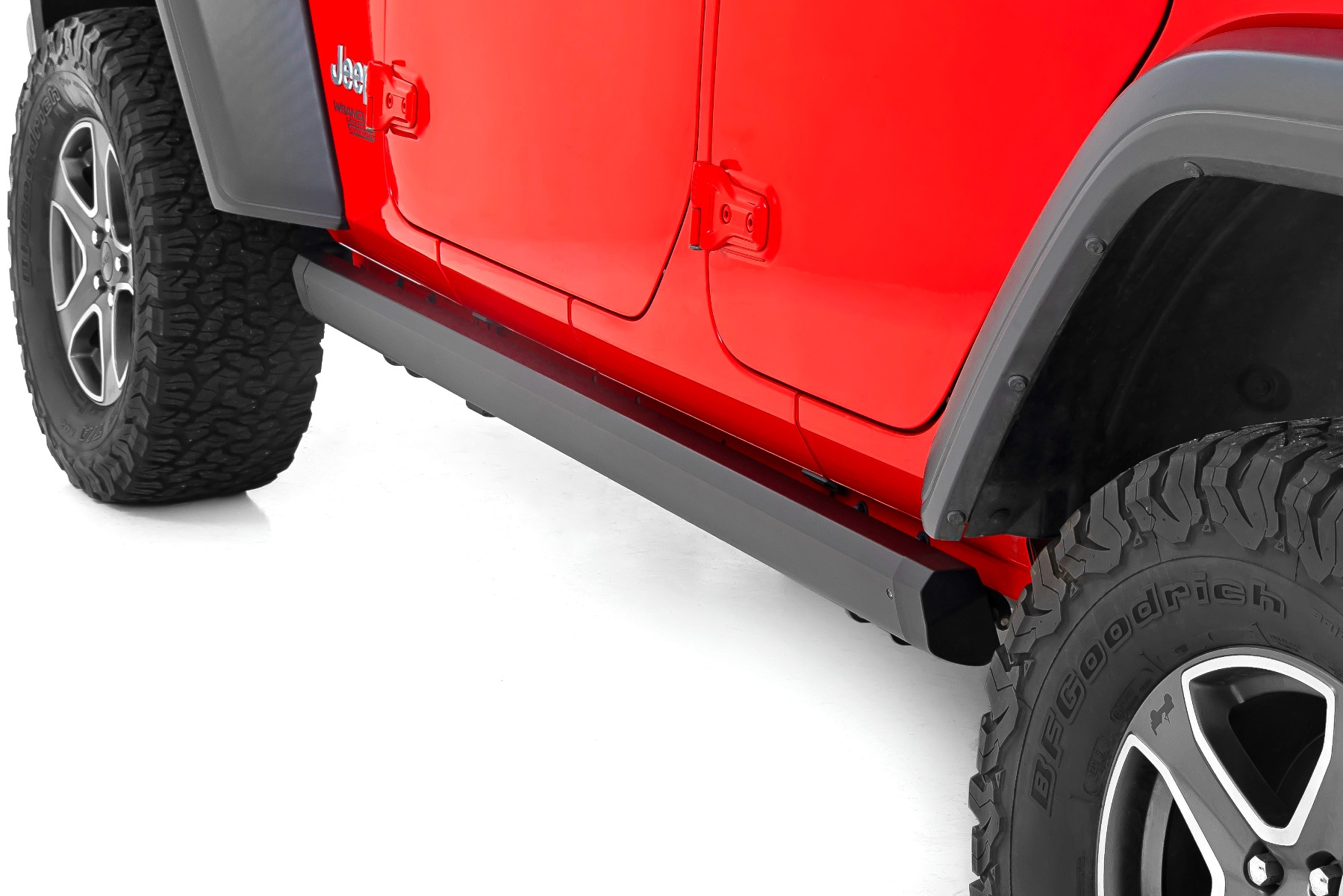 Elektrische Trittbretter | Zwei Elektromotoren | 4-türig | Jeep Wrangler JL (2018–2026) — Bild 19
