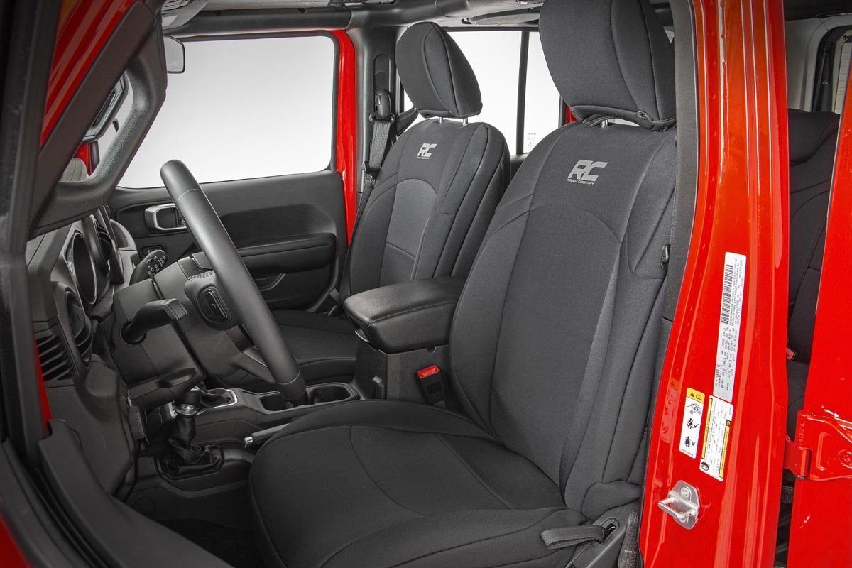 Sitzbezüge | Vorne und hinten mit Armlehne | Jeep Wrangler Unlimited 4WD (2018–2026) — Bild 2