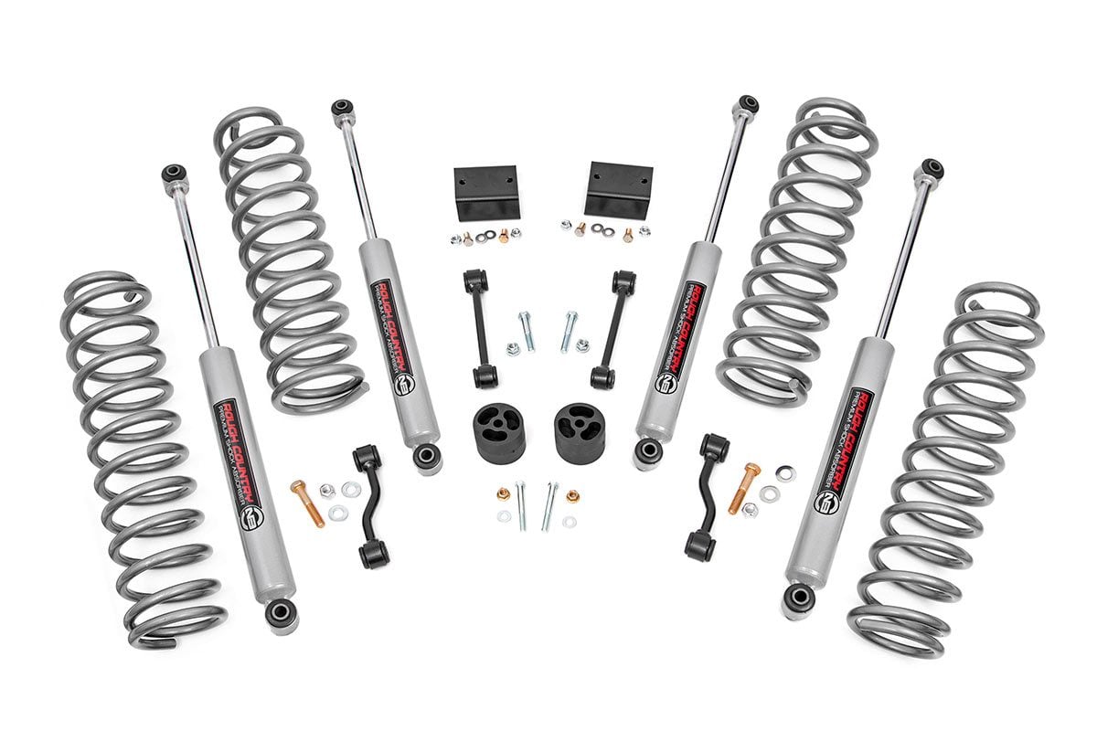 2,5-Zoll-Lift Kit | Schraubenfedern | N3 | Jeep Wrangler JL 4WD (2024–2026)