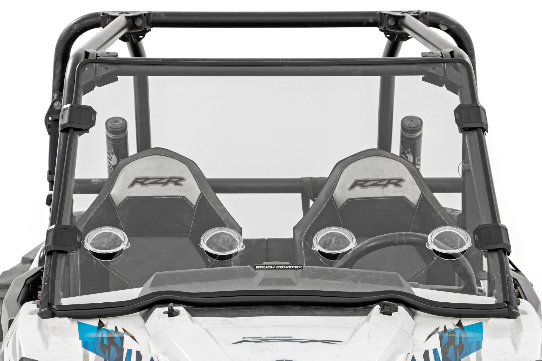 Full Windshield | Vented | Scratch Resistant | Polaris RZR XP 1000 — Bild 3