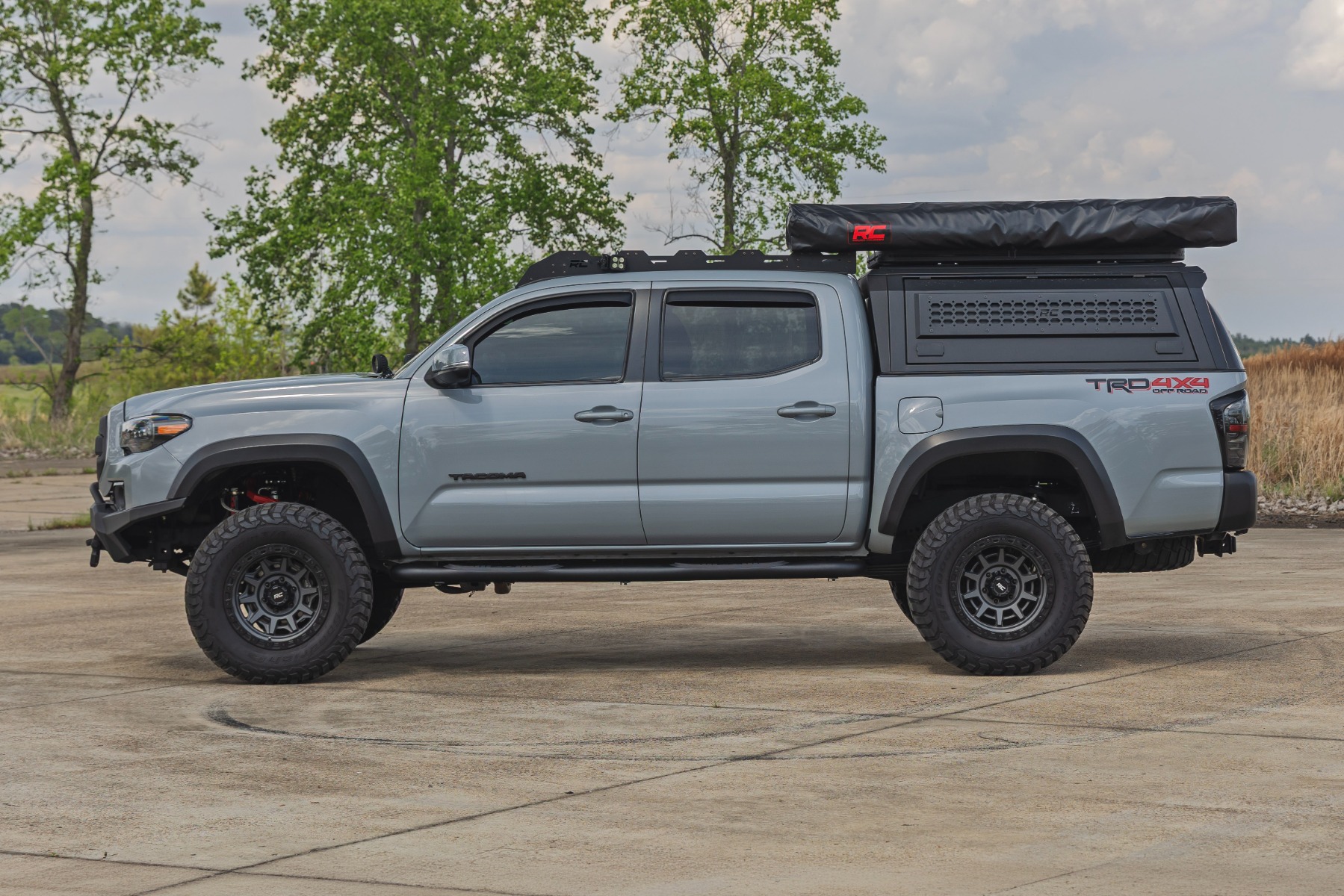 Trittrohre | 3-Zoll-Rohr | Doppelkabine | Toyota Tacoma 2WD/4WD (2005–2023) — Bild 7