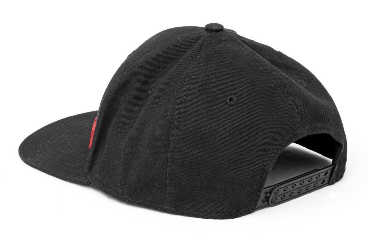 Rough Country Hat | Flat Bill | Red Logo | Black — Bild 2