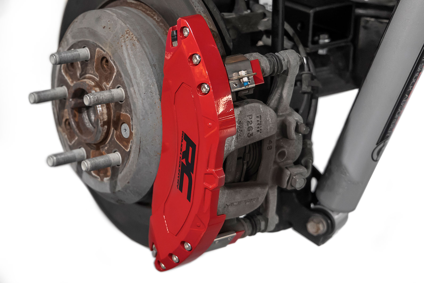 Bremssattelabdeckungen | Hinten | Rot | Ford F-150 2WD/4WD (2021–2026) — Bild 5