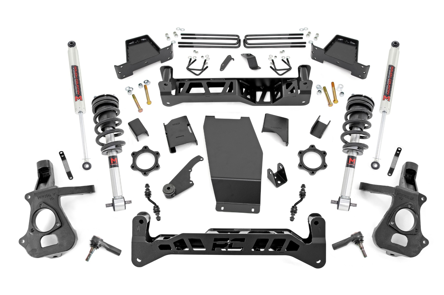 7-Zoll-Lift Kit | Aluminium/Stanzstahl | M1/M1 | Chevy/GMC 1500 (14–18 & Classic)