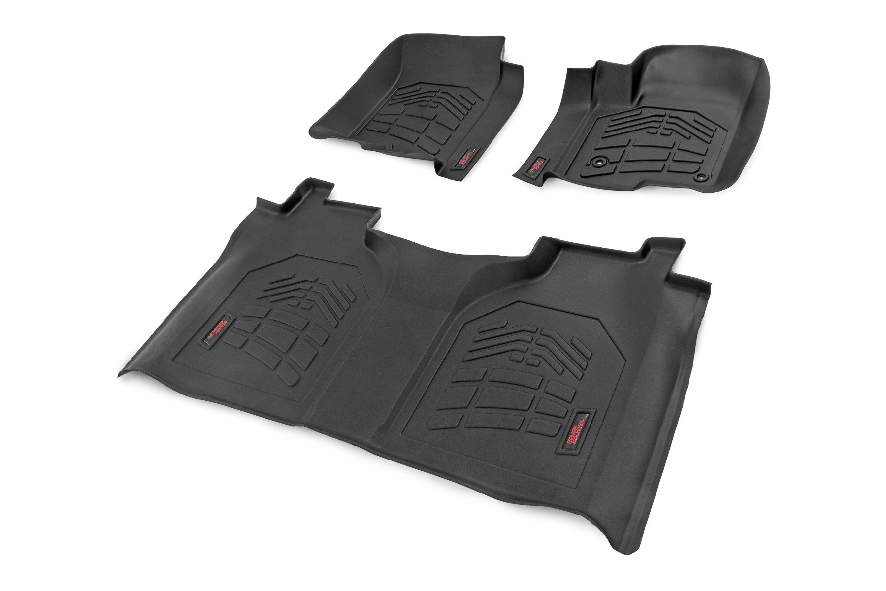Sure-Fit-Fußmatten | Vorne & hinten | FR Bucket | Crew | Chevy/GMC 1500/2500HD/3500HD (19–26) — Bild 4