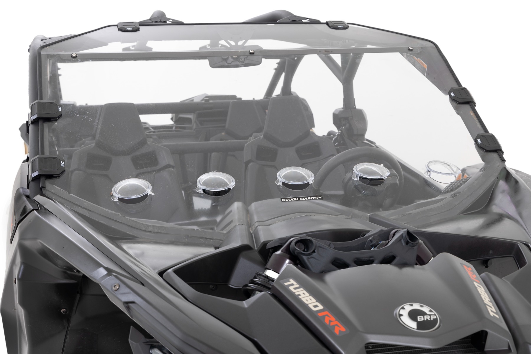 Belüftete Vollwindschutzscheibe | Kratzfest | Can-Am Maverick X3