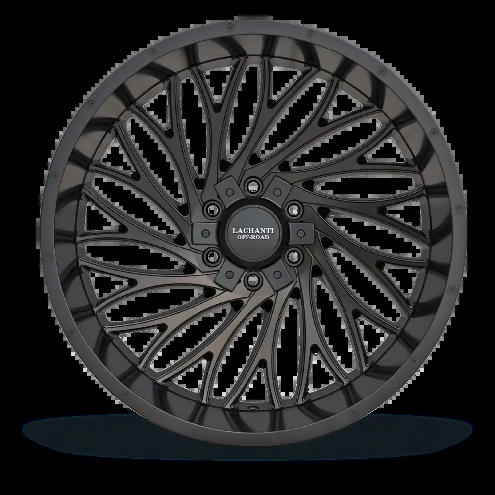 La Chanti OF21 | Glossy Black · 12J×22" · ET-44 | 6x139.7