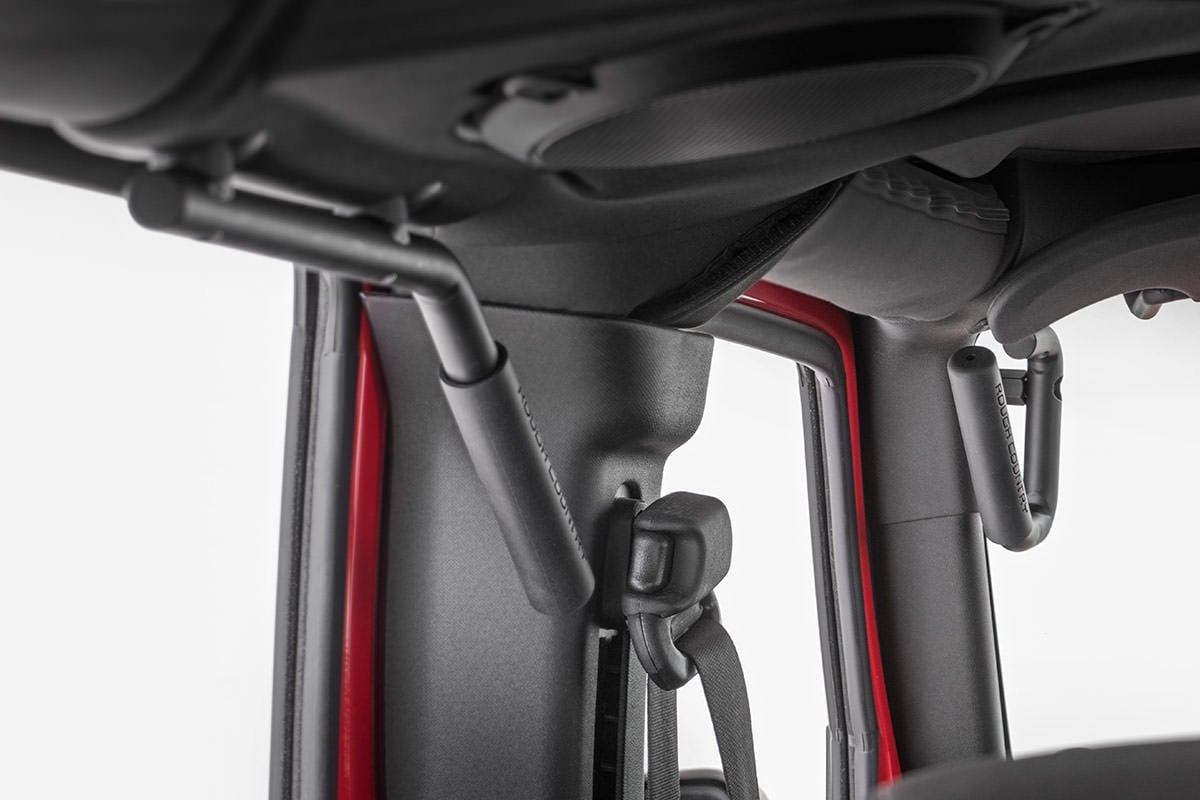 Haltegriffe | Stahl | FR & RR | Schwarz | Jeep Wrangler JK/Wrangler Unlimited (07–18) — Bild 5