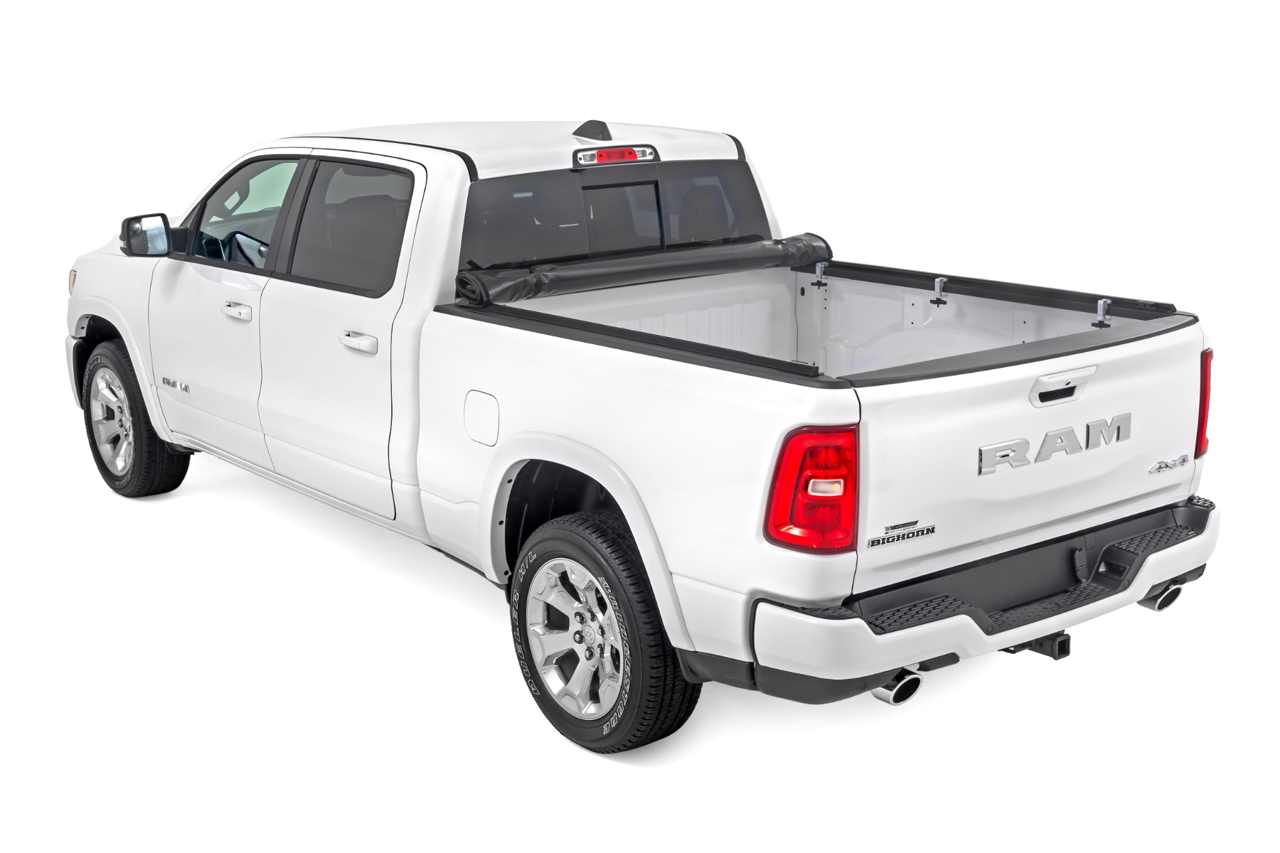 Weiche, aufrollbare Ladeflächenabdeckung | 6'4 Zoll Ladefläche | RAM 1500 (19–26)/1500 TRX (21–24) — Bild 4