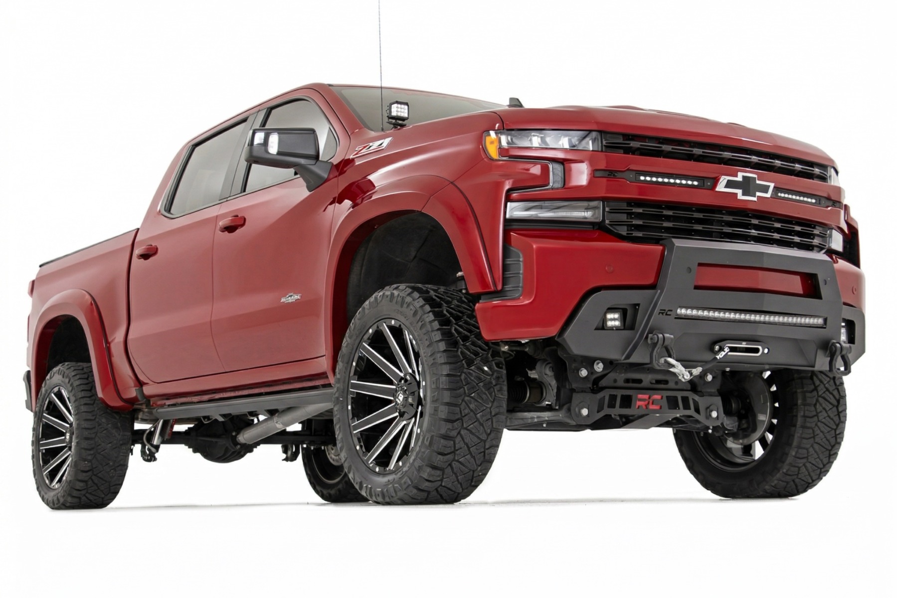 SF1 Kotflügelverbreiterungen | GCN Victory Red | Chevy Silverado 1500 2WD/4WD (2019–2026) — Bild 7