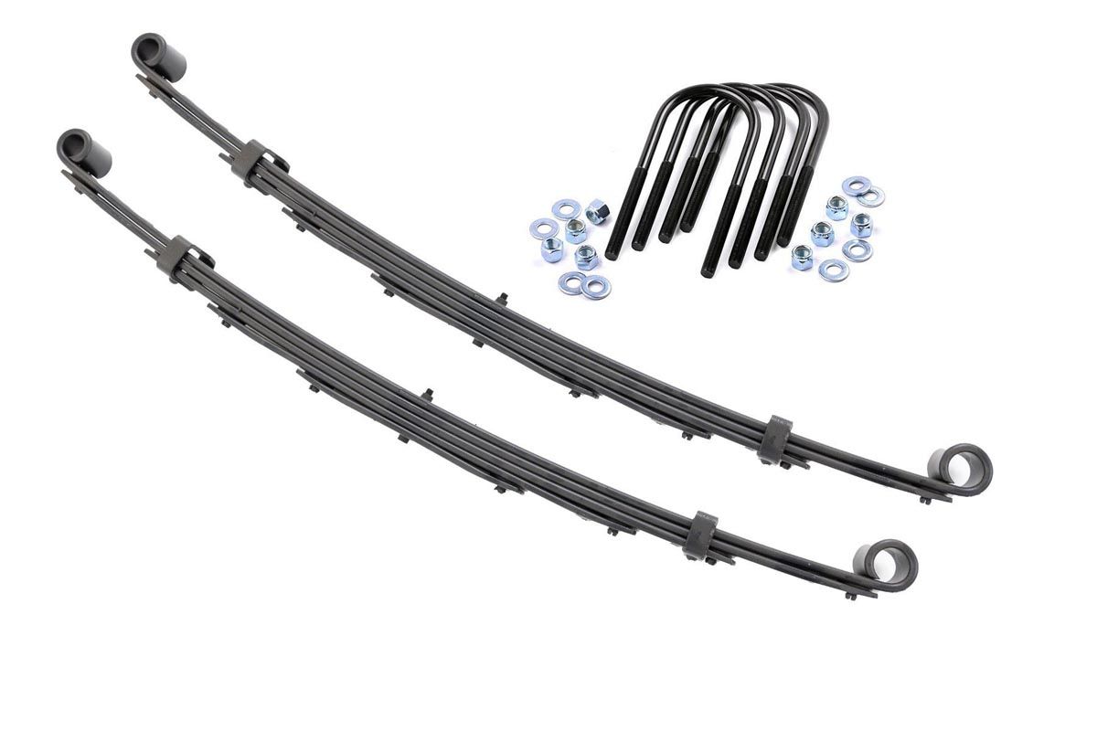 Vorderrad-Blattfedern | 4 Zoll Höherlegung | Paar | Chevy/GMC C10/K10, C15/K15 Truck/Half-Ton Suburban (69–72)