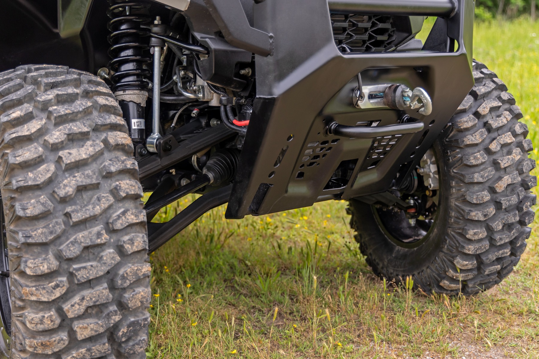 Schwarze Aluminium-Querlenker | 2" Vorverlegung | Polaris Ranger XP 1000 — Bild 5