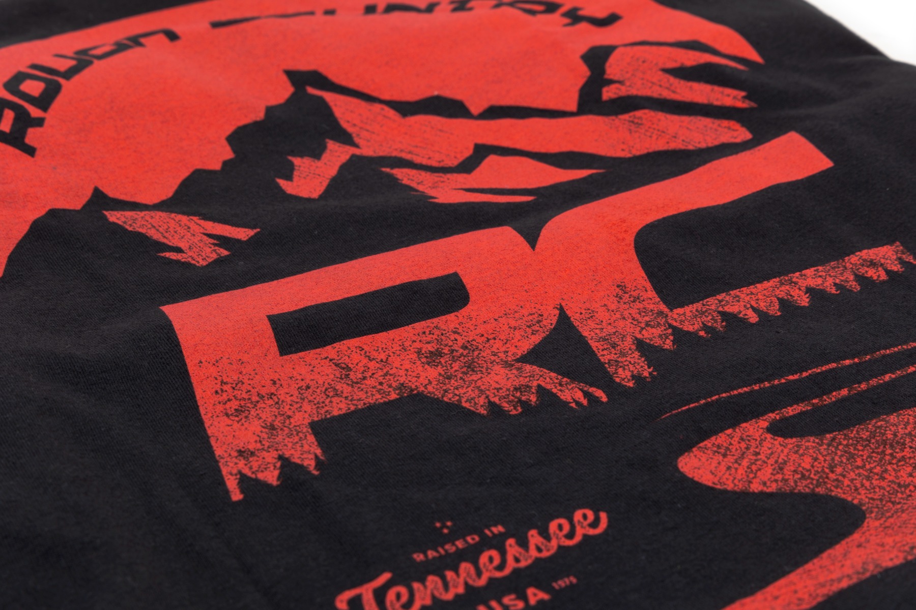Rough Country T-Shirt | RC Mountains | Schwarz | LG — Bild 2