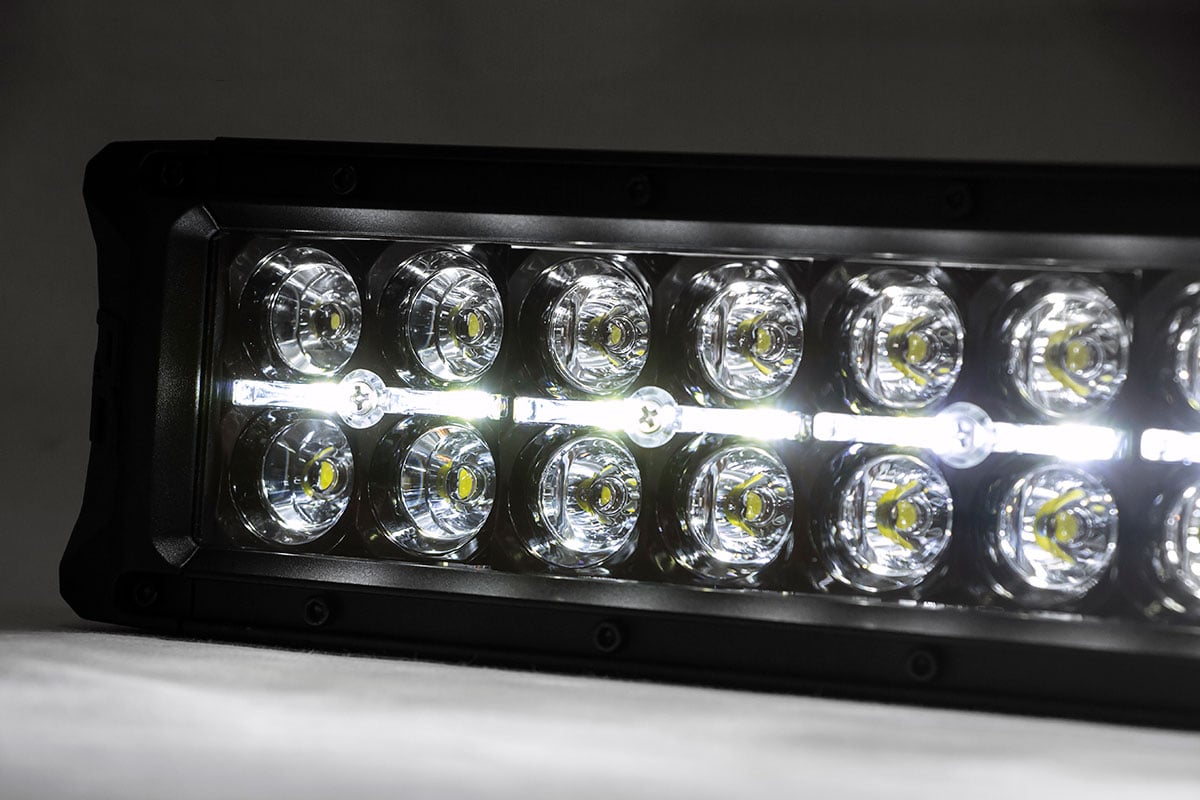 50 Inch Black Series LED Light Bar | Curved | Dual Row | Cool White DRL — Bild 2
