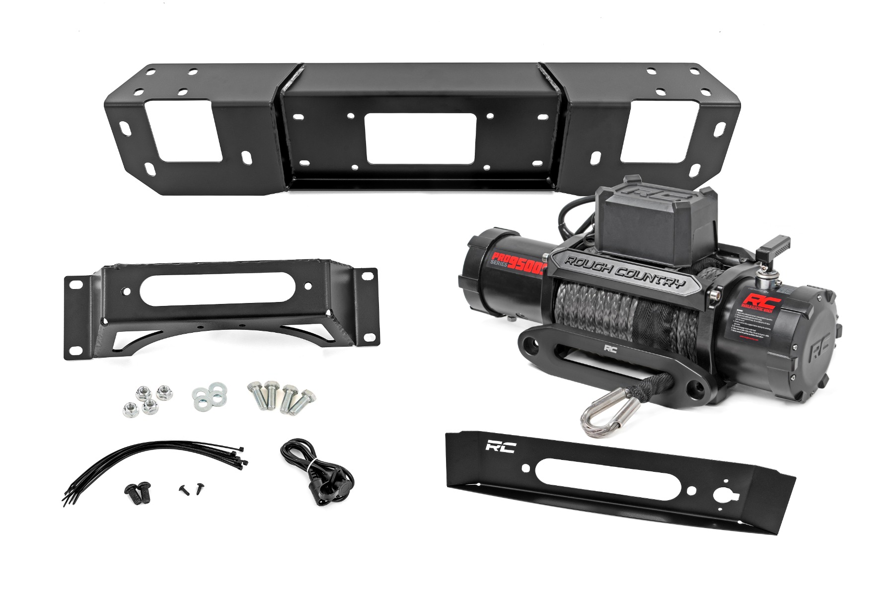 Verdeckte Seilwinde-Halterung | PRO9500S | Ford F-150 4WD (2021–2026)