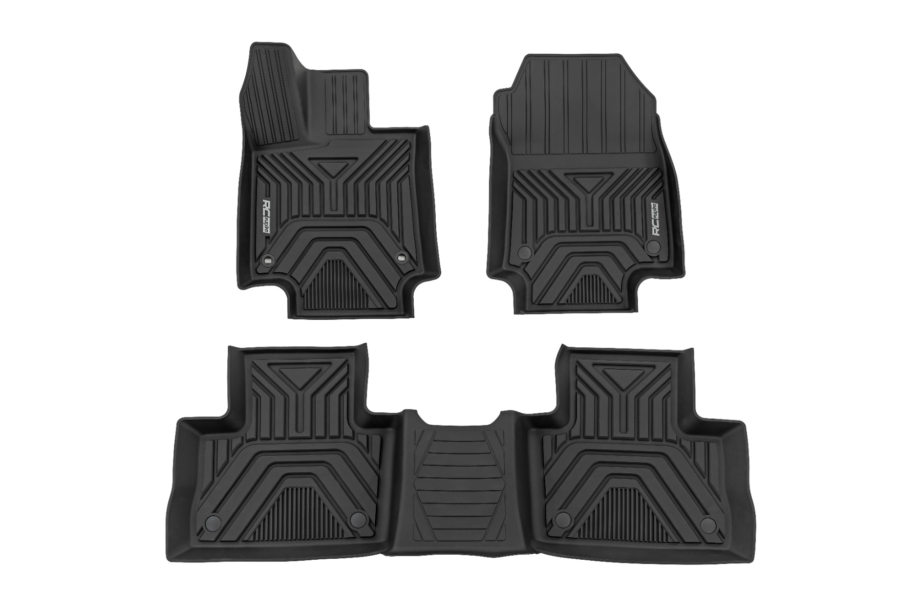 Flex-Fit-Fußmatten | Vorne & hinten | Toyota RAV4 2WD/4WD (2019–2025)