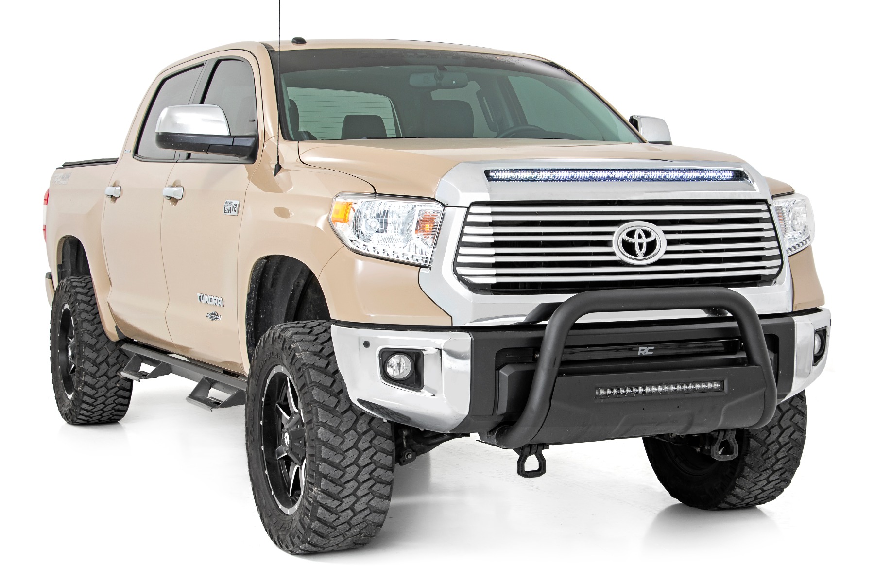LED-Beleuchtungsset | Motorhaubenwulst | 40 Zoll Weiß/Bernsteinfarbener Lichtstreifen | Toyota Tundra (14–21) — Bild 3