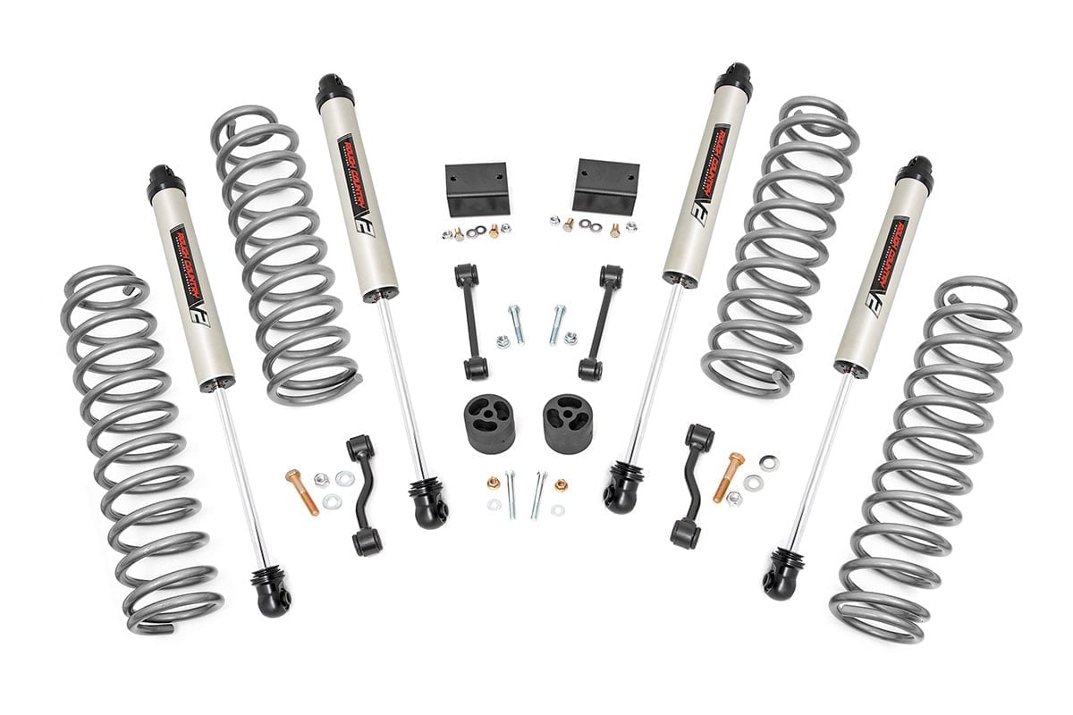 2,5-Zoll-Lift Kit | Schraubenfedern | V2 | Jeep Wrangler Unlimited 4WD (2024–2026)
